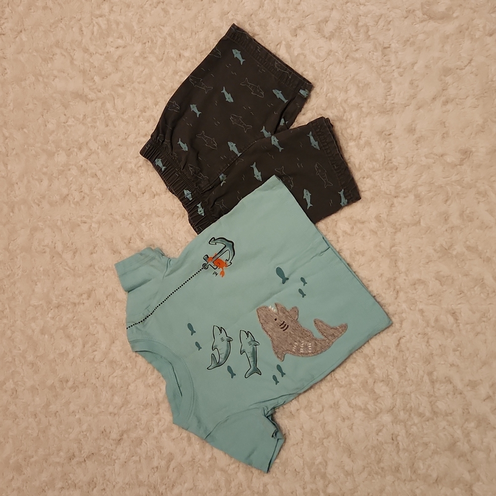 Child of Mine by Carter's 18 Month Toddler Boy Shorts Set